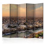 Rumsavdelare Arkiio Barges on the Seine II 225x172 cm