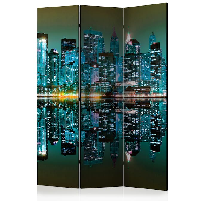 Rumsavdelare Arkiio Gold Reflections NYC 135x172 cm