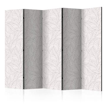 Rumsavdelare Arkiio Colourless Leaves II 225x172 cm