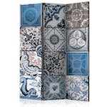Rumsavdelare Arkiio Blue Arabesque 135x172 cm