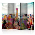 Rumsavdelare Arkiio Colors of New York City II 225x172 cm