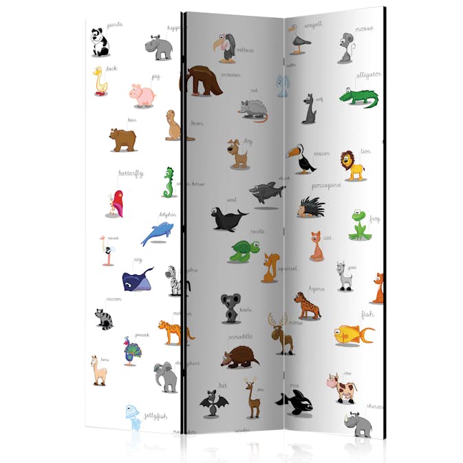 Rumsavdelare Arkiio Animals For Children 135x172 cm