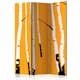 Rumsavdelare Arkiio Birches On The Orange Background 135x172 cm