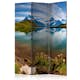 Rumsavdelare Arkiio Lake With Mountain Reflection Switzerland 135x172 cm
