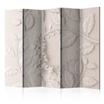 Rumsavdelare Arkiio Paper Flowers Cream II 225x172 cm