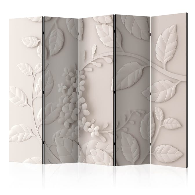 Rumsavdelare Arkiio Paper Flowers Cream II 225x172 cm