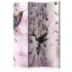 Rumsavdelare Arkiio Flying Hummingbirds Pink 135x172 cm