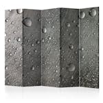 Rumsavdelare Arkiio Steel Surface with Water Drops II 225x172 cm