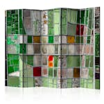 Rumsavdelare Arkiio Emerald Stained Glass II 225x172 cm