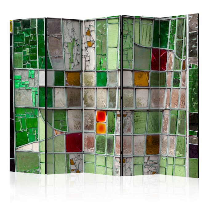 Rumsavdelare Arkiio Emerald Stained Glass II 225x172 cm