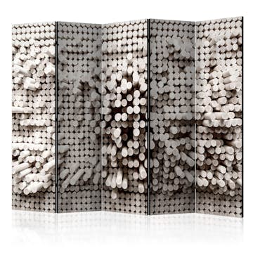 Rumsavdelare Arkiio White Fortress II 225x172 cm