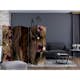 Rumsavdelare Arkiio Burgundy Pansies II 225x172 cm