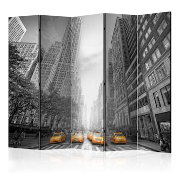 Rumsavdelare Arkiio New York Yellow Taxis II 225x172 cm