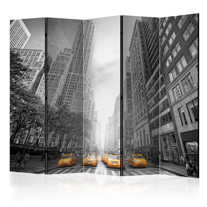 Rumsavdelare Arkiio New York Yellow Taxis II 225x172 cm