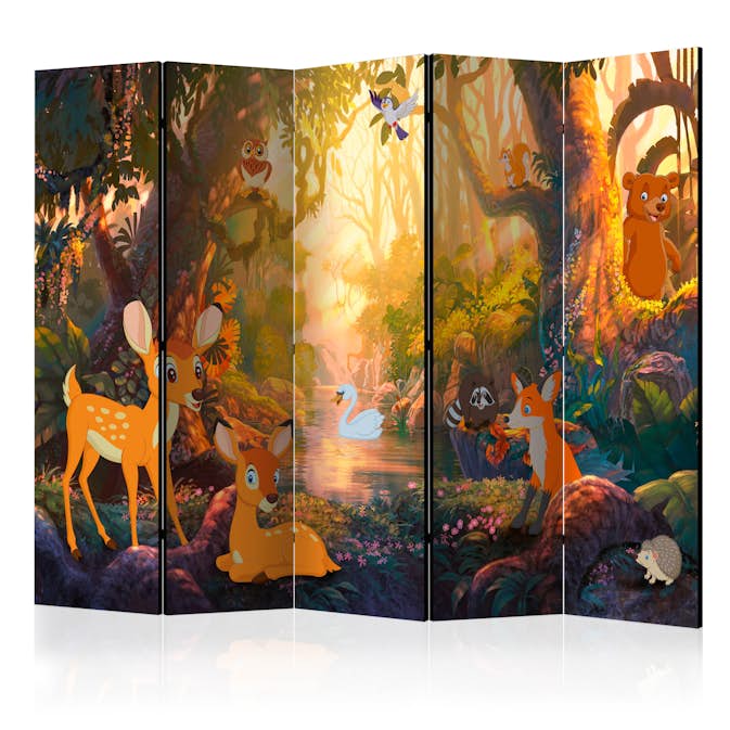 Rumsavdelare Arkiio Animals in the Forest II 225x172 cm