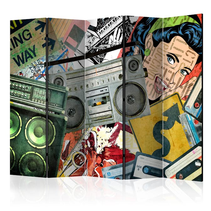 Rumsavdelare Arkiio Graffiti Girl II 225x172 cm