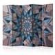 Rumsavdelare Arkiio Star Mandala Brown and Blue II 225x172 cm