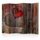 Rumsavdelare Arkiio Heart on Wooden Background II 225x172 cm