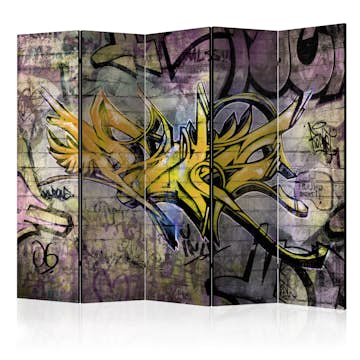 Rumsavdelare Arkiio Stunning Graffiti II 225x172 cm