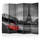 Rumsavdelare Arkiio Eiffel Tower And Red Car II 225x172 cm