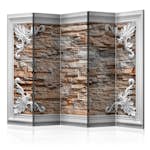 Rumsavdelare Arkiio Brick In The Frame Brown II 225x172 cm