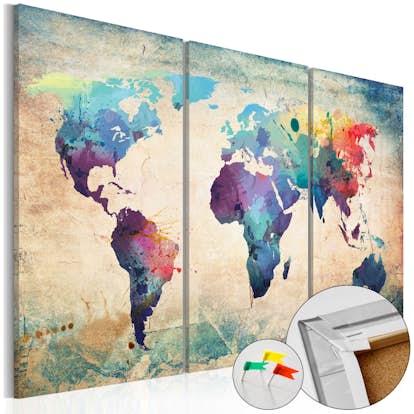 Anslagstavla Arkiio Rainbow Map