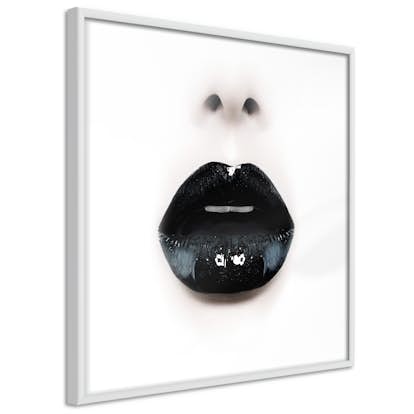 Poster Artgeist Affisch Black Lipstick