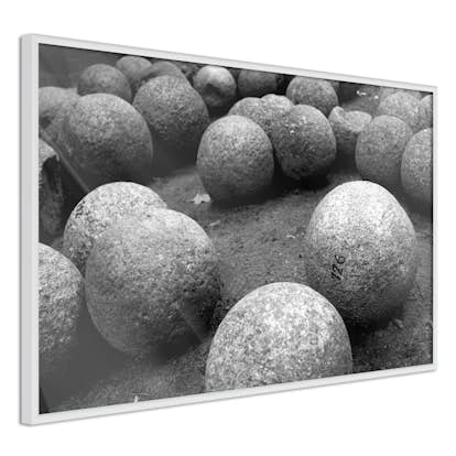 Poster Artgeist Affisch Stone Balls