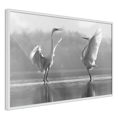 Poster Artgeist Affisch Heron Love