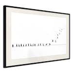 Poster Artgeist Affisch Let's Fly