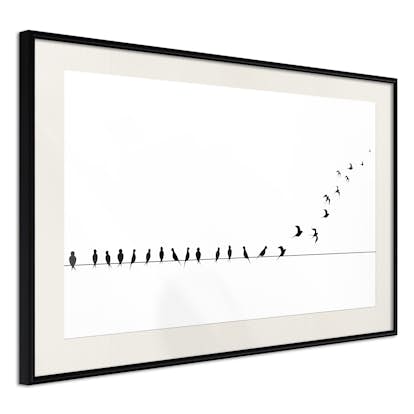 Poster Artgeist Affisch Let's Fly