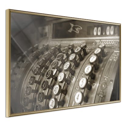 Poster Artgeist Affisch Cash Register