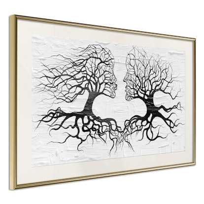 Poster Artgeist Affisch The Kiss of the Wind