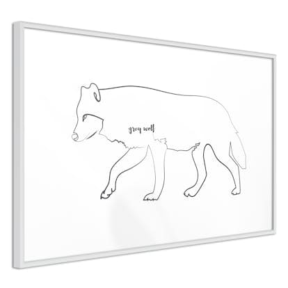 Poster Artgeist Affisch Wolf