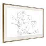 Poster Artgeist Affisch Sleepy Koala