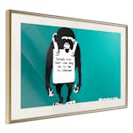 Poster Artgeist Affisch Angry Monkey