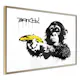 Poster Artgeist Affisch Banksy Monkey with Banana