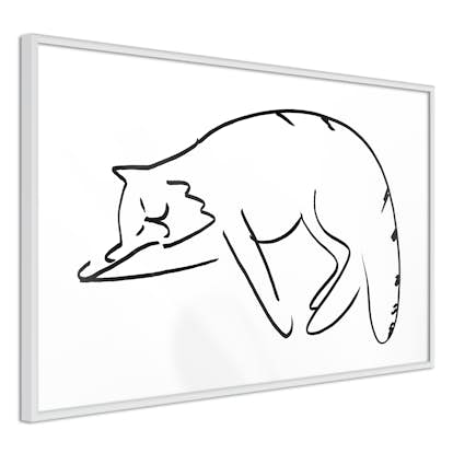 Poster Artgeist Affisch Cat's Dreams