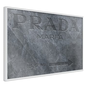 Poster Artgeist Affisch Prada Marble