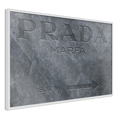 Poster Artgeist Affisch Prada Marble