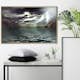 Poster Artgeist Affisch Storm on the Lake