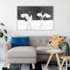 Poster Arkiio Affisch Dancing Cranes