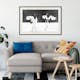 Poster Arkiio Affisch Dancing Cranes