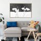 Poster Arkiio Affisch Dancing Cranes