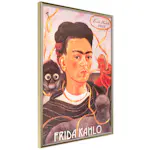Poster Artgeist Affisch Frida Kahlo