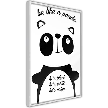 Poster Artgeist Affisch Be Like a Panda