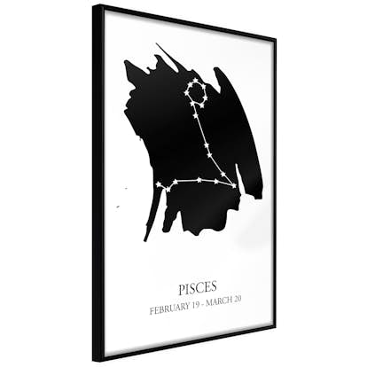 Poster Artgeist Affisch Zodiac Signs Pisces
