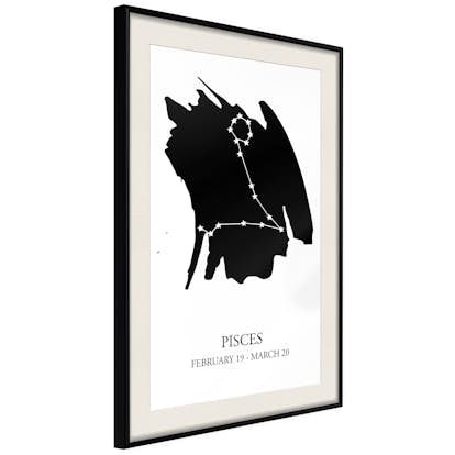 Poster Artgeist Affisch Zodiac Signs Pisces