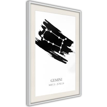 Poster Arkiio Affisch Zodiac Signs Gemini