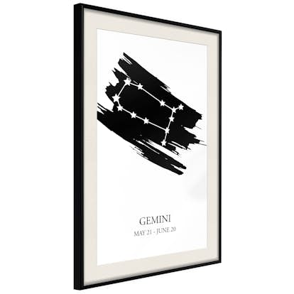 Poster Arkiio Affisch Zodiac Signs Gemini